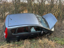 Baleset Gomba közelében