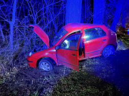 Baleset Farmos közelében