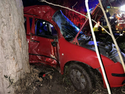 Baleset Farmos közelében