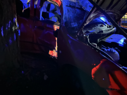 Baleset Farmos közelében