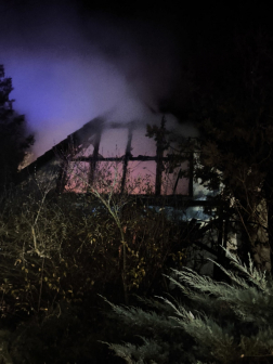 Családi ház égett Káván