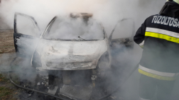 A szigetszentmiklósi hivatásos és a délegyházi önkéntes tűzoltók megakadályozták a tűz továbbterjedését