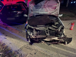 A monori tűzoltók végzeték a műszaki mentési feladatokat