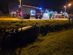 A gödöllői és a fóti tűzoltók végezték a műszaki mentési feladatokat