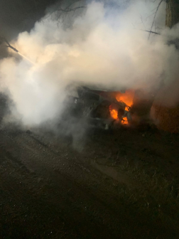  	Kigyulladt egy gépkocsi Mogyoródon