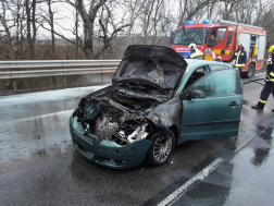A tüzet a tűzoltók kiérkezése előtt eloltották