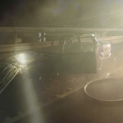 A tüzet a váci tűzoltók oltották el