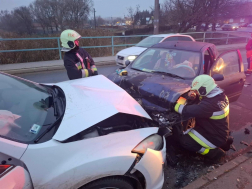 Számos baleset Ráckeve közelében