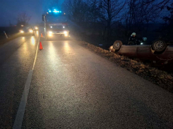A ráckevei tűzoltók végezték a műszaki mentési feladatokat