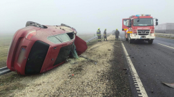 A tűzoltók átvizsgálták a járműveket