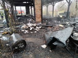 A tüzet a ceglédi tűzoltók tűzoltók oltották el