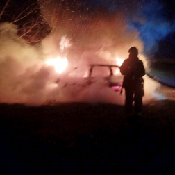 A tüzet a váci tűzoltók oltották el