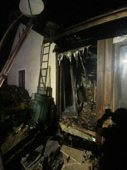 Családi ház égett Csörögön