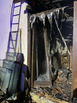 A tüzet a váci tűzoltók oltották el