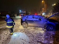  	Baleset Veresegyházán