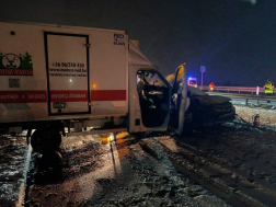 Baleset az M1-es autópályán