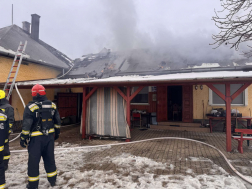 A tűzoltók megakadályozták a lángok továbbterjedését