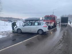 A gödöllői hivatásos tűzoltók végezték a műszaki mentési feladatokat