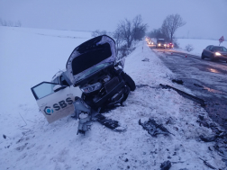 Baleset a 3-as főúton