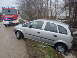 Baleset Verseg és Kálló között