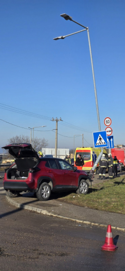 Baleset az 1-es főúton