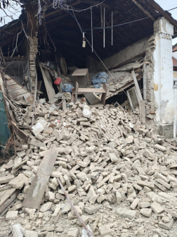 A szentendrei tűzoltók végezték a műszaki mentési feladatokat