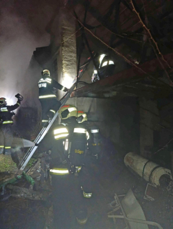 A tüzet az érdi tűzoltók oltották el