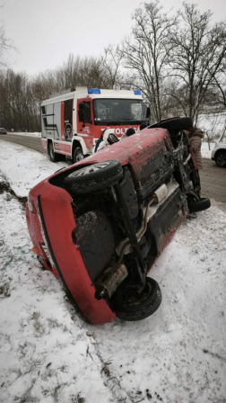A délegyházi tűzoltók végezték a műszaki mentési feladatokat