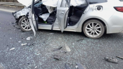 Baleset a 2-es főúton