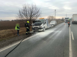 A tüzet a monori tűzoltók oltották el
