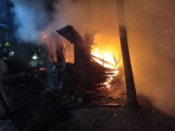  	Faház égett Tatárszentgyörgy külterületén