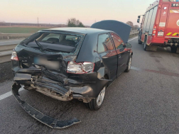 Baleset az M4-es autóúton