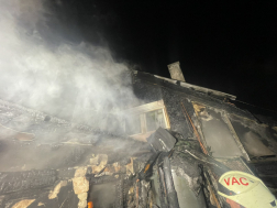 Kazánház égett Rádon, tűz Halásztelken