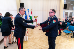 Érdi tűzoltóság lett az Év Hivatásos Tűzoltó-parancsnoksága