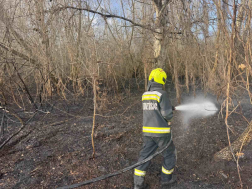 A tűz gyorsan terjedt