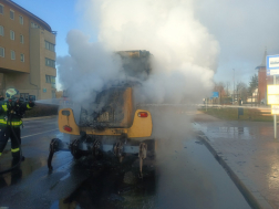 A tüzet az érdi tűzoltók oltották el
