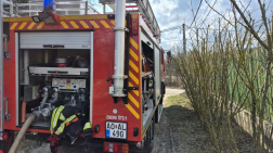 A tüzet a szentendrei és a budakalászi tűzoltók oltották el