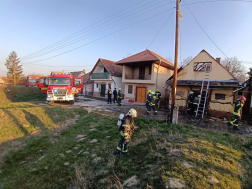 Pincesoron keletkezett tűz