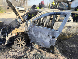 A tüzet a dabasi tűzoltók oltották el