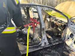 Az akkumulátort oltólándzsa segítségével hűtötték vissza