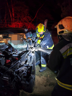 Baleset Ócsa közelében