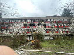 Második emeleten keletkezett a tűz