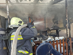 Családi ház égett Dabason