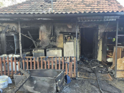 A tüzet a dabasi tűzoltók oltották el