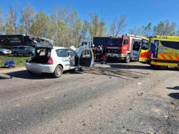 A dabasi tűzoltók végezték a műszaki mentési feladatokat.