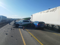 A tűzoltók biztosították a helyszínt