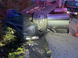 A váci tűzoltók végzeték a műszaki mentési feladatokat