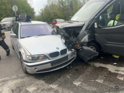 Baleset a 3-as főúton Gödöllő közelében