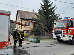 Egy családi házban keletkezett tűz 