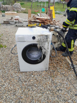 Egy családi házban keletkezett tűz 